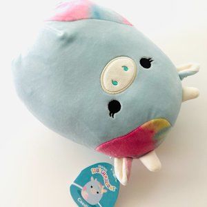 0961 CAEDIA THE COW 8" SQUISHMALLOWS KELLYTOY PLUSH STUFFED ANIMAL TOY RARE HTF
